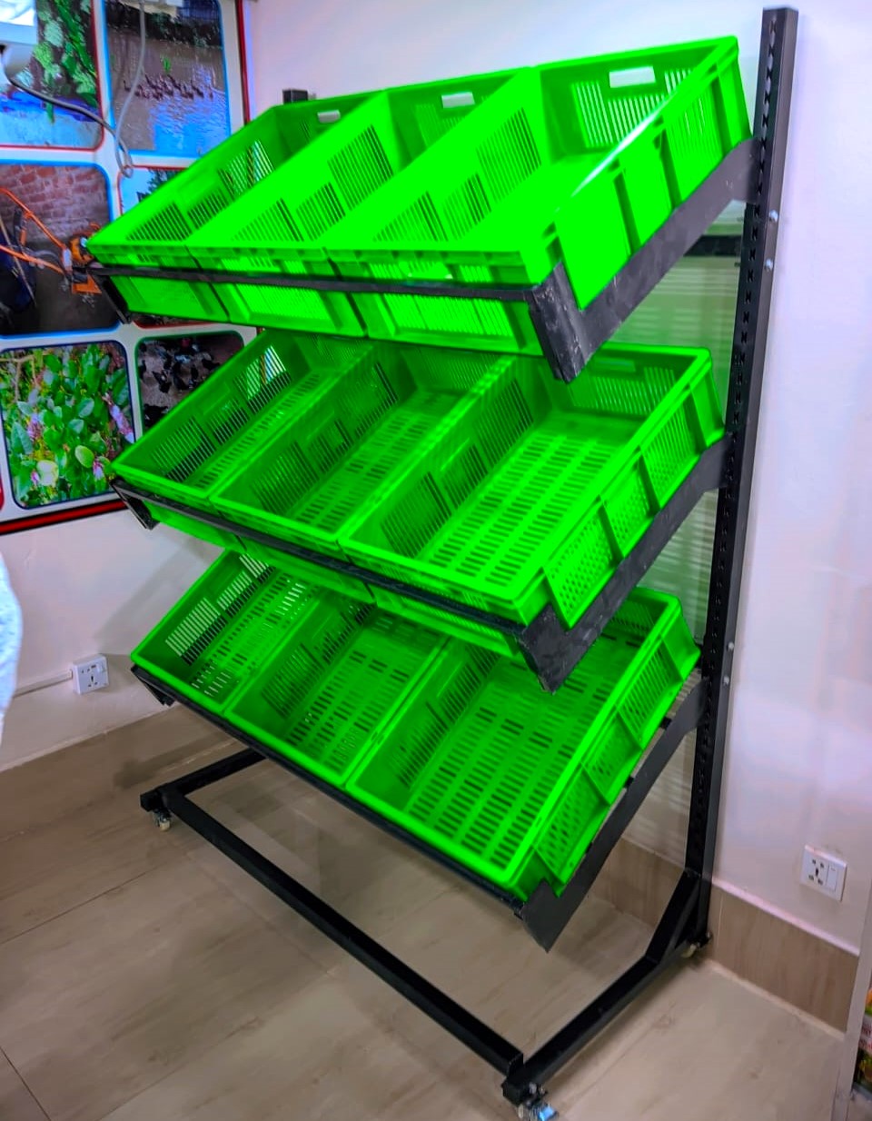 Vegetable & Fruits Display Rack